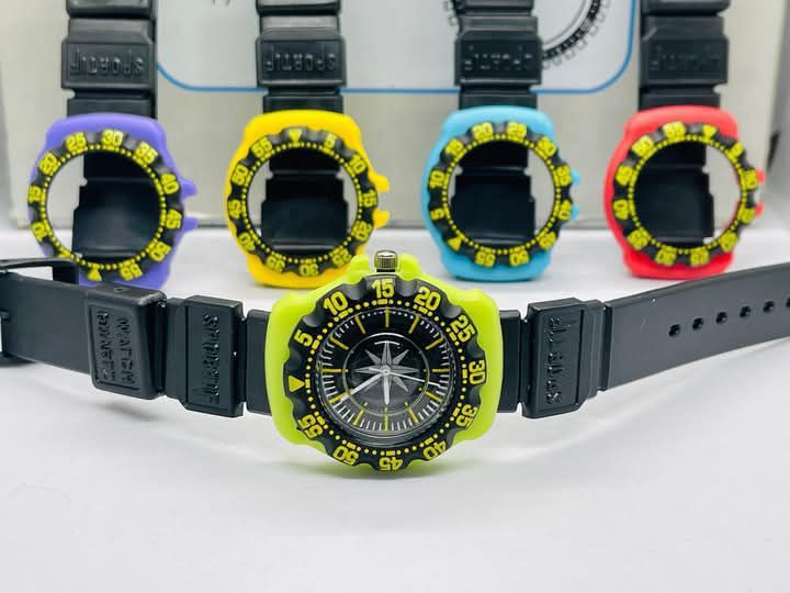 5-in-1 Kids Colorful Analog Watch Set