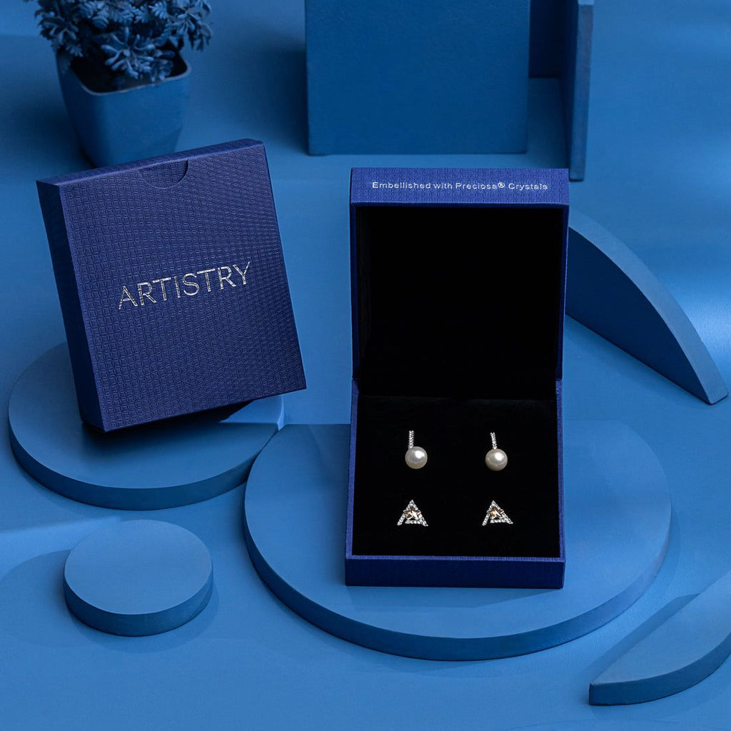 2-IN-1 SOLAR & LUNAR EARRING SET