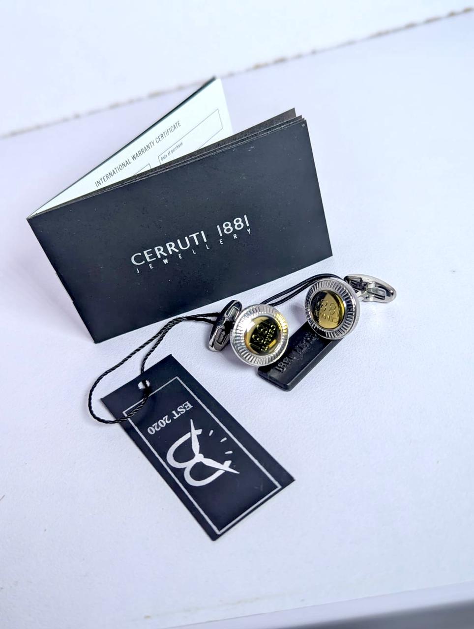 Cerruti 1881 Swiss Made Luxury Studs