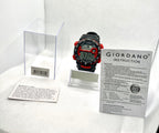 Giordano Digital Men’s Watch (Black & Red Combo)