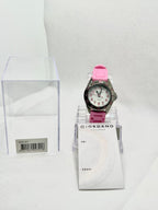 Giordano Kids Watch Pink Silicone Strap