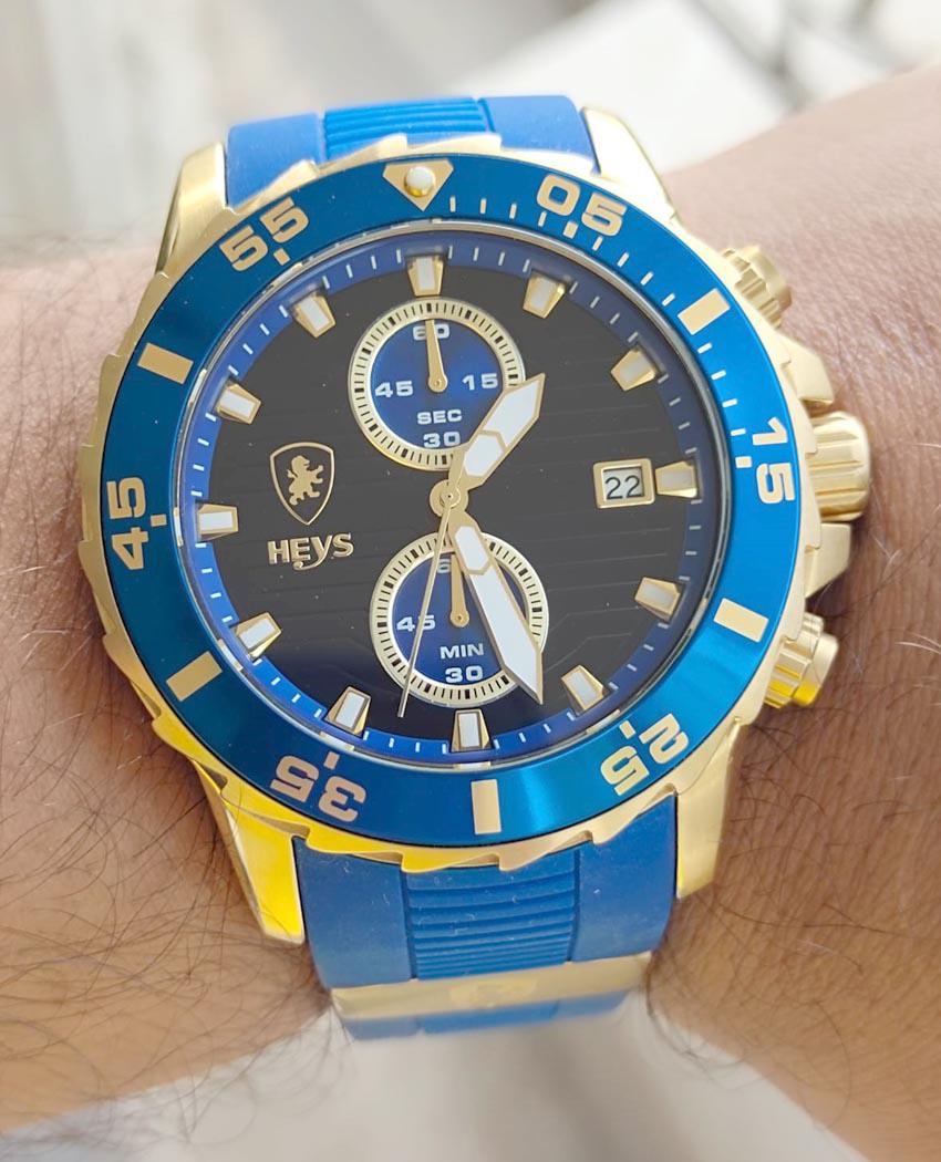 Heys Quartz Chronograph Men Diver Watch