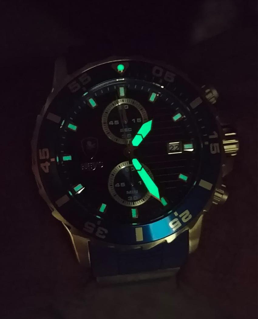 Heys Quartz Chronograph Men Diver Watch