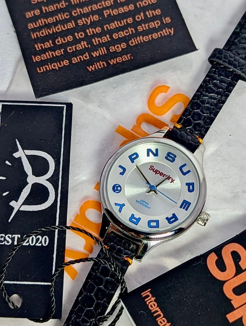 SUPERDRY Japan Made Watch (Girls – With Hugo Boss Strap)