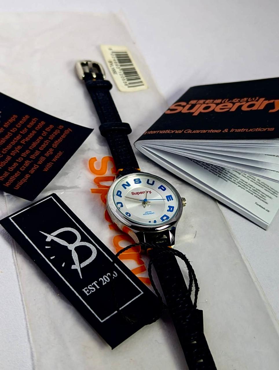SUPERDRY Japan Made Watch (Girls – With Hugo Boss Strap)